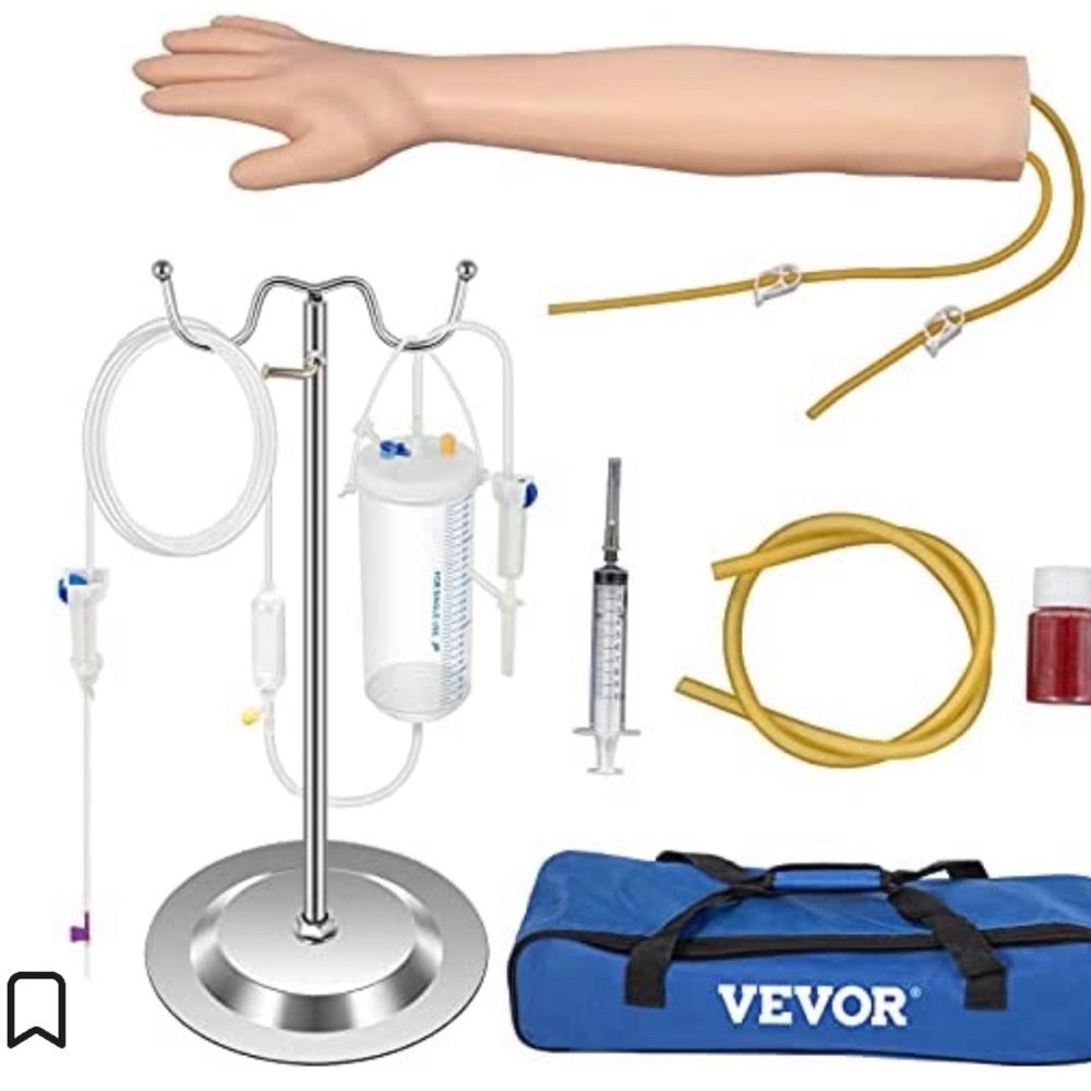 IV practice arm